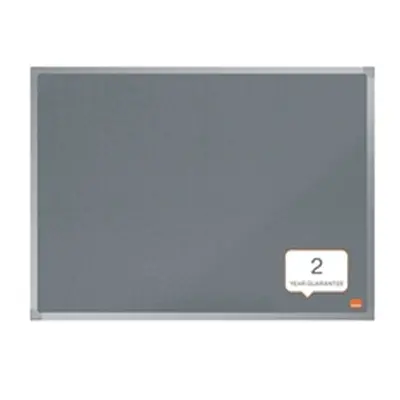 Nobo Essence Felt Notice Board 1800 x 1200mm Grey 1915440