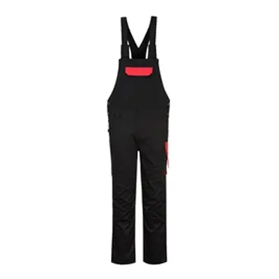 PW2 Bib & Brace (Black & Red) Large