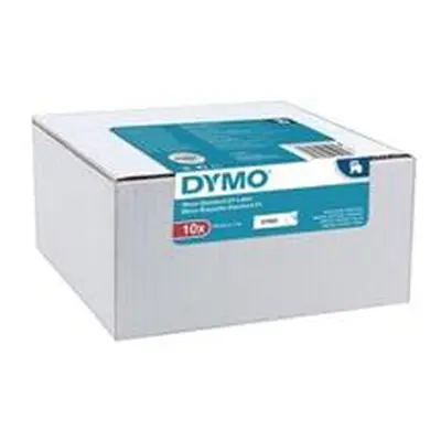 DYMO D1 19mm Black/White Tape PK10