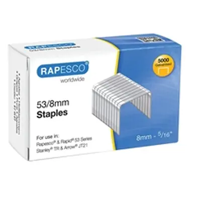 Rapesco 53/8mm Staples (5000 Pack) 0750