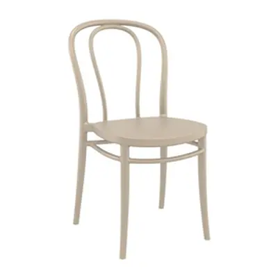 Victor Side Chair - Taupe