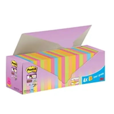 Post-it Sticky Z-Notes Colour Cabinet 76x76mm (24 Pack) 7100236587