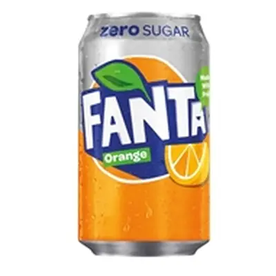 Fanta Orange Zero Cans 330ml (24 Pack)