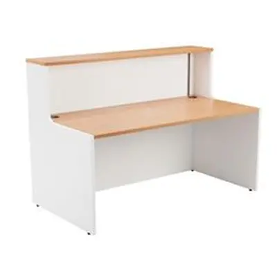 Lento Reception Unit 1400 - Beech - RCA1400BEWH2