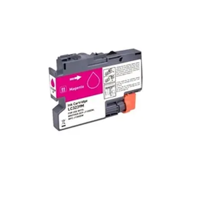 G+G Compatible Brother LC3239XLM Magenta Hi Yield Ink Ctg