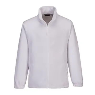 Aran Fleece Jacket (White) Large