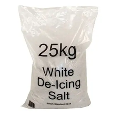 Winter De-Icing Salt Bag 25kg High Purity