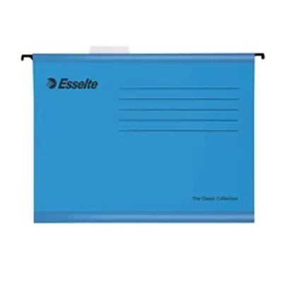 Esselte Classic Foolscap Blue Suspension File (25 Pack)