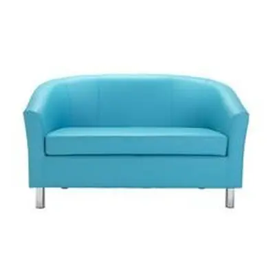 Tub Sofa With Metal Feet - Sky Blue - OF2200SBML