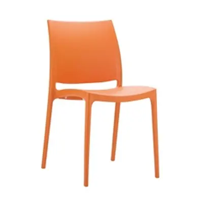 Maya Side Chair - Orange