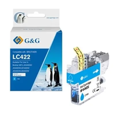 Alpa-Cartridge Compatible Brother LC422C Cyan Ink Cartridge