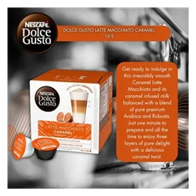 Dolce Gusto Latte Macchiato Caramel 16's - PACK (3)