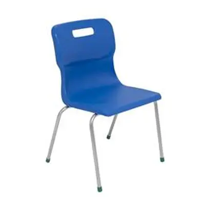 Titan 4 Leg Chair Size 5 - 430mm Seat Height - Blue - T15-B