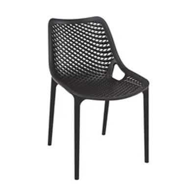 Air Side Chair - Black