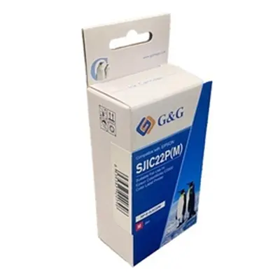 G+G Compatible Epson SJIC22M C33S020582 Magenta Inkjet