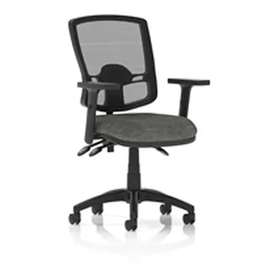 Eclipse Plus III Deluxe Mesh Back Charcoal Seat Height Adjustable Arms