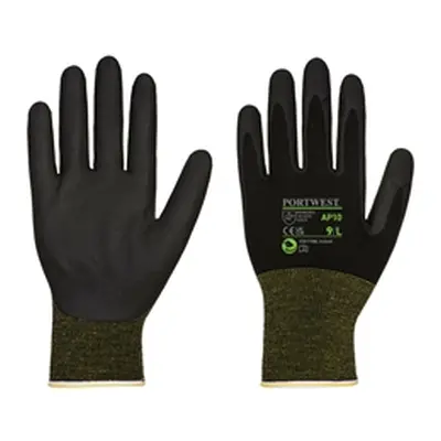 NPR15 Nitrile Bamboo (Pk12) (Black) Large