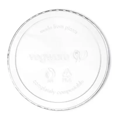 Vegware Deli Container Lid Round 8-32oz Clear (Pack of 500)