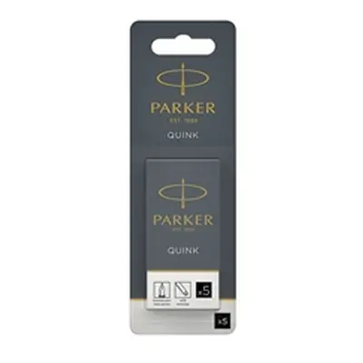 Parker Black Quink Permanent Ink Cartridge 12x5 (60 Pack) S0881570