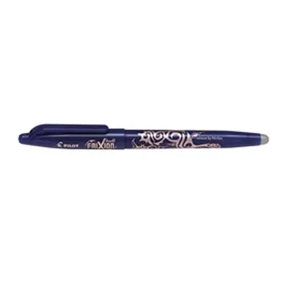 Pilot FriXion Ball Erasable Rollerball Pen Broad Blue (12 Pack)