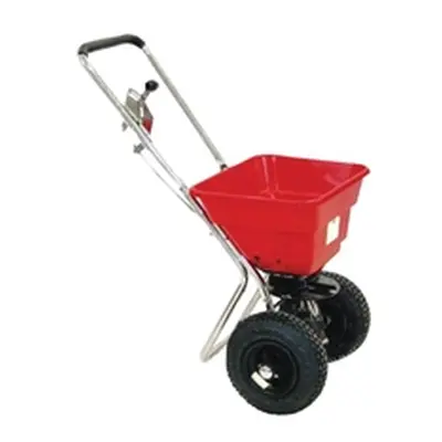 Salt Spreader 36kg With Rain Cover Red