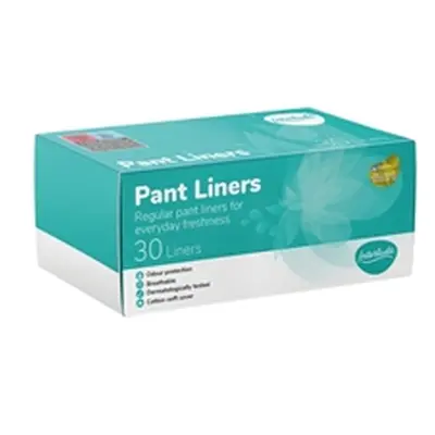 Interlude Pant Liners Boxed x30 Pads Pack of 12 6483