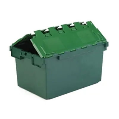 VFM Green 25 Litre Plastic Container With Lid