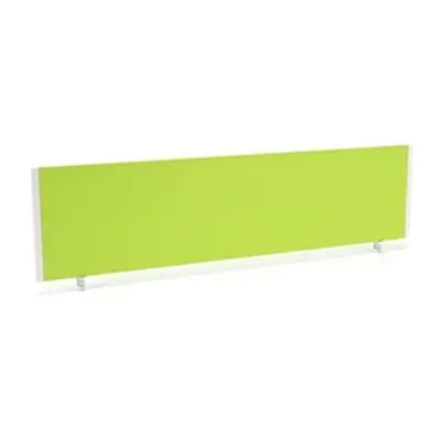 Impulse/Evolve Plus Bench Screen 1600 Bespoke Myrrh Green White Frame