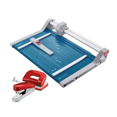 Dahle 550 A4 Professional Rotary Trimmer with Stapler Punching Set