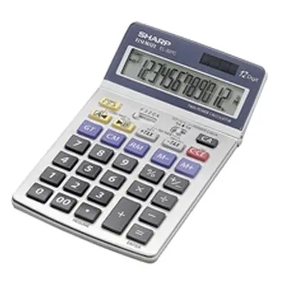 Sharp Semi-Desktop Tax Calculator 12-digit EL-337C