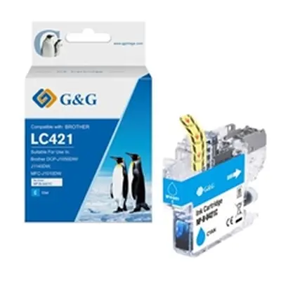 Alpa-Cartridge Compatible Brother LC421C Cyan Ink Cartridge