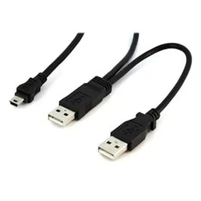 Startech 6ft USB Y Cable for External Hard Drive