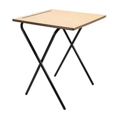 600 X 600 Folding Exam Desk 2 Pack - Premium