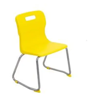 Titan Skid Base Chair Size 3 - 350mm Seat Height - Yellow - T23-Y