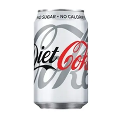 Diet Coca-Cola Soft Drink 330ml Can (Pack of 24) 0402004