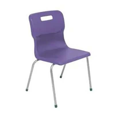 Titan 4 Leg Chair Size 5 - 430mm Seat Height - Purple - T15-P