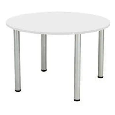 Octet Circular Meeting Table - White Ref OFPCMT10DWH