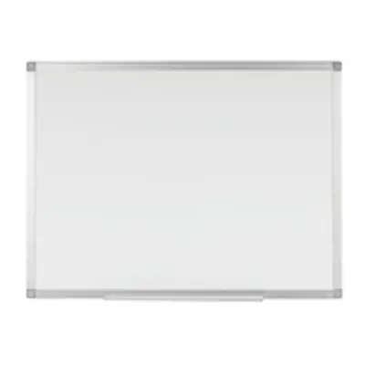 Q-Connect Aluminium Magnetic Whiteboard 1200x900mm 9700032 Ref KF01080