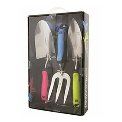 Spear & Jackson Colours S/S Hand Tool Set 3 Pack