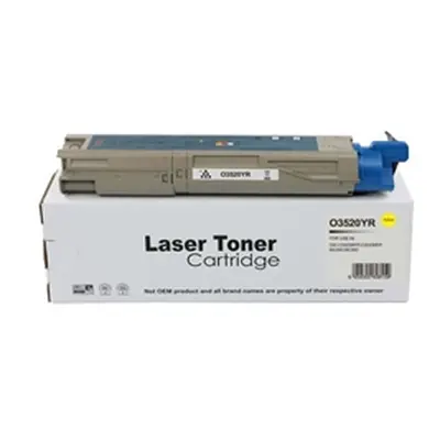 ALPA-CArtridge Reman OKI C3520 Yellow Toner 43459321 - 43459321