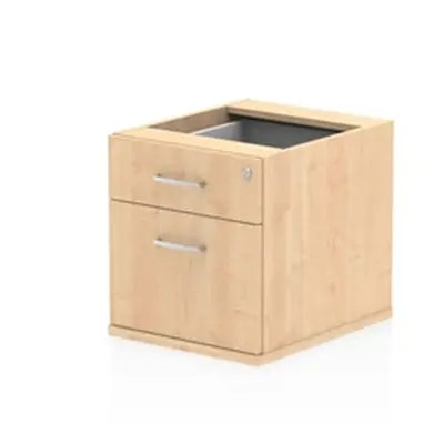 Impulse Fixed Pedestal 2 Drawer Maple - I001641