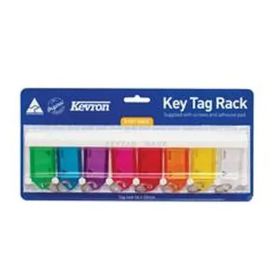 Kevron Standard Key Tags Assorted (8 Pack)