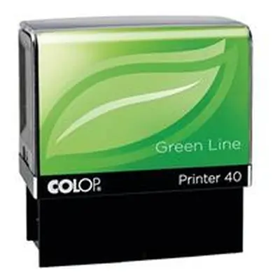 COLOP Printer 40 Green Line Privacy Stamp