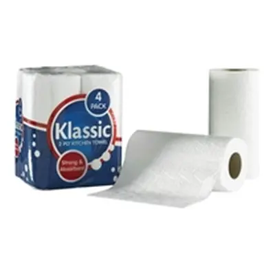 Klassic Kitchen Roll White (Pack of 24) 1105090