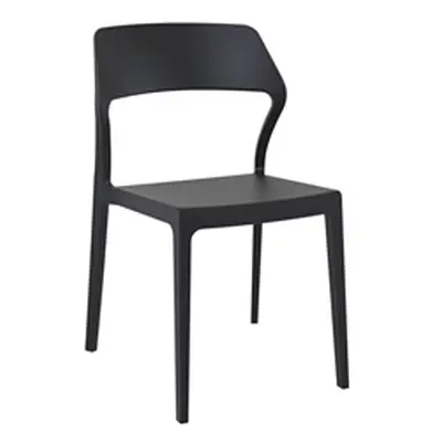 Snow Side Chair - Black