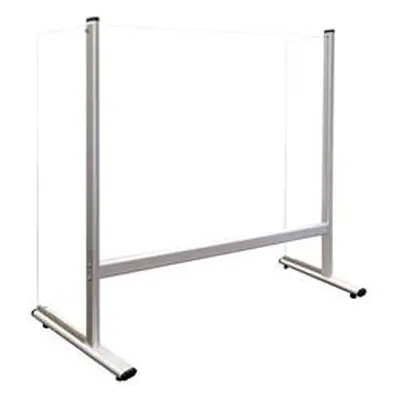 Franken Counter and Desk Protection Screen with side panels 100 x 65cm