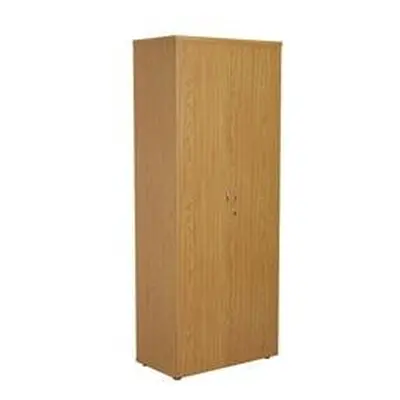 Cupboard 2000 4 Shelf Lockable -Oak 4 Shelf Lockable -WDS2045CPNO