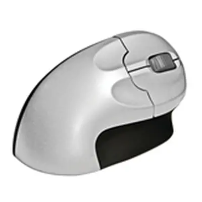 BakkerElkhuizen Vertical Grip Mouse Wireless Right Handed Silver/Black