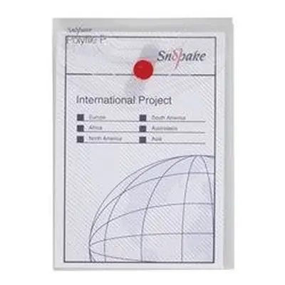 Snopake Polyfile P File Wallet Portrait A6 Clear (5 Pack) 13293