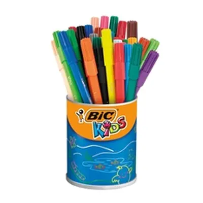 Bic Kids Visa Felt Pens Ultra Fine Tip Assorted (36 Pack)